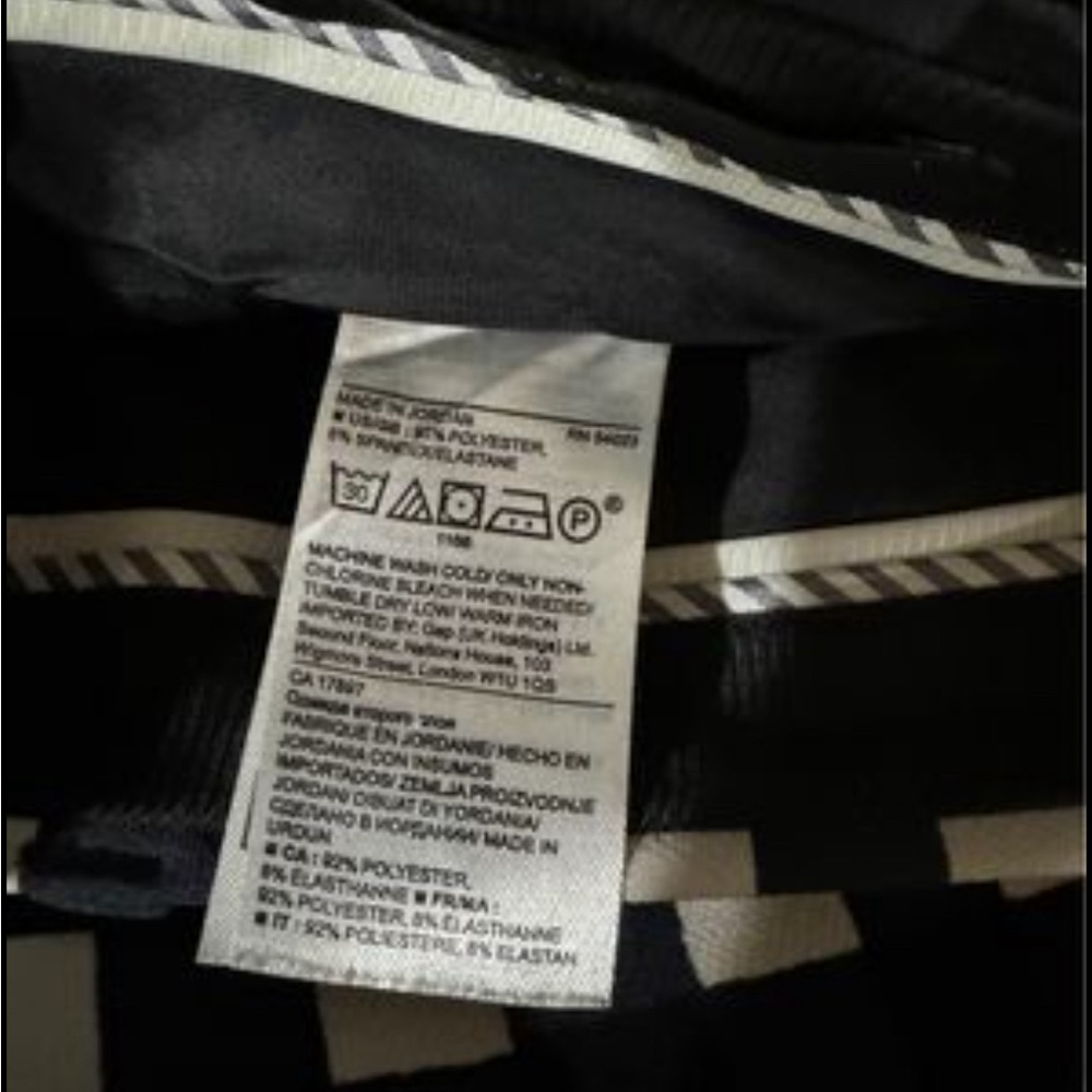 Banana Republic checkered Business Dress Or work pants Women’s size 10L - Picture 8 of 8